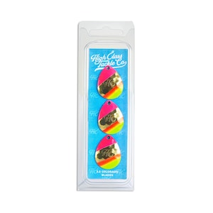 Dosido High Class 3.5 Colorado Blades (3-Pack) Fishing Lure