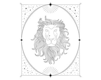 THE LION Astrology Perfume — Black Tea, Bergamot, Lemon, Rose Petals, Jasmine, Spice, Vanilla Musk