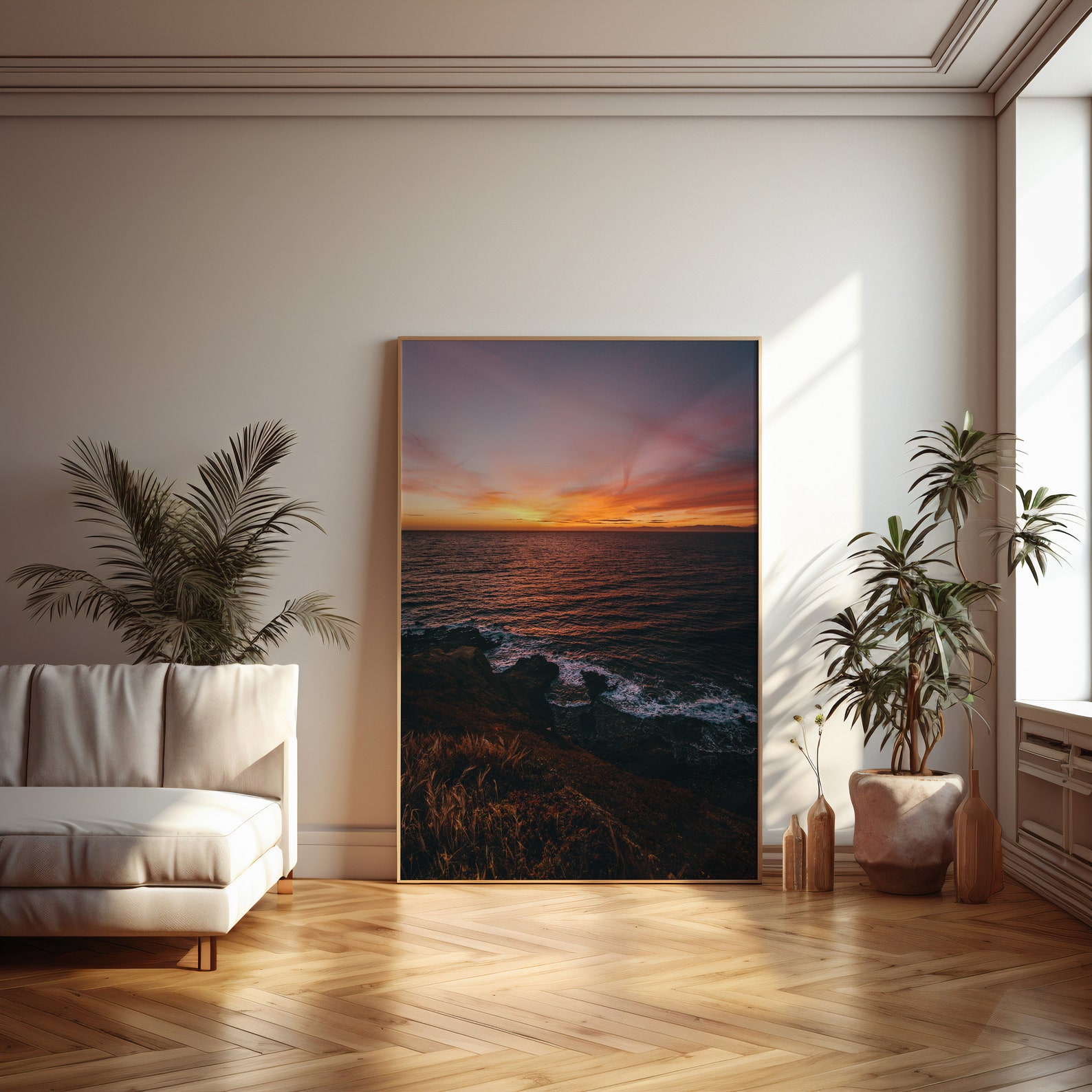 Coastal Sunset Wall Art