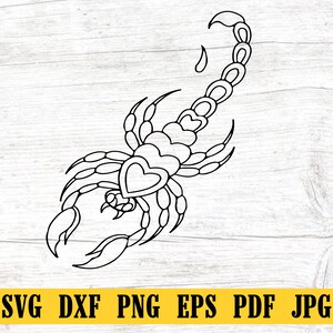 Scorpion Svg,Scorpion Clipart,animal svg,Scorpion Svg Cutting File for Cricut, Silhouette,Instant Download,Animal pdf,Scorpion png,dxf