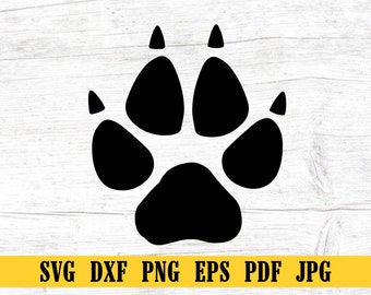 Dog Paw Print Svg, Dog Paw SVG, Dog Svg, Paw Svg, Animal Paw Svg, Animal Svg, Dog Paw Print Cut File, Paw Print Cut File, Animal Print Svg