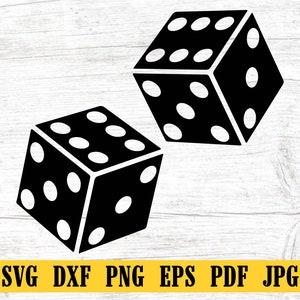 Dice svg, two dice svg, casino svg, gambler svg, gambling svg, las vegas, svg, cut file, design, clipart, vector, icon, png