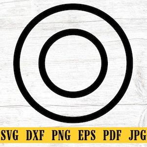 Simple Plate svg, Dinner Plate SVG, Kitchen,  Plate svg, Silverware, Restaurant, icon, clipart