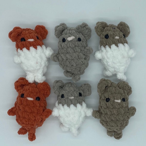 Crochet Stuffed Hamster