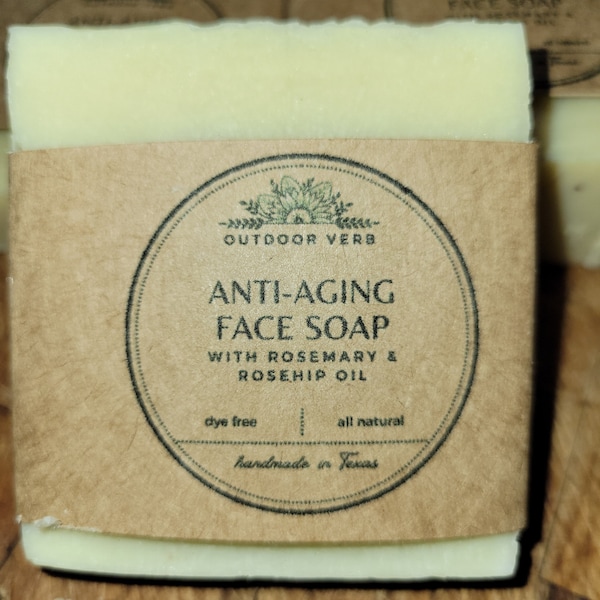 Anti-Aging Face Soap- Vegan