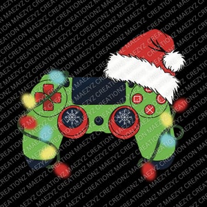 Gaming Christmas PNGS Controller