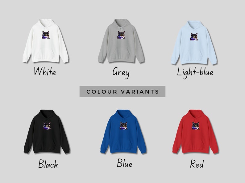 Rockstar Cat Concept Art Cat Hoodie Cat Printed Etsy