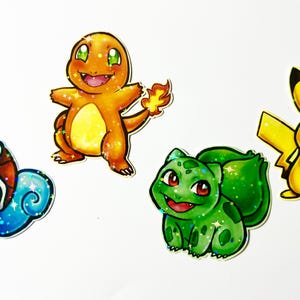 Monster Creatures - Rainbow Holographic Vinyl Sticker