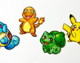 Monster Creatures - Rainbow Holographic Vinyl Sticker