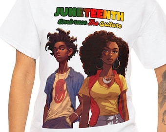 Juneteenth Grafik T-Shirt - Feier der Freiheit Tag - Schwarze Geschichte - Afroamerikanisches Erbe - Juneteenth Commemorative Trend Tee