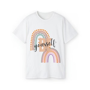Regenboog unisex T-shirt van ultrakatoen
