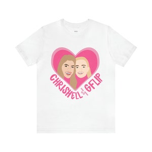 Chrishell and G Flip Tee