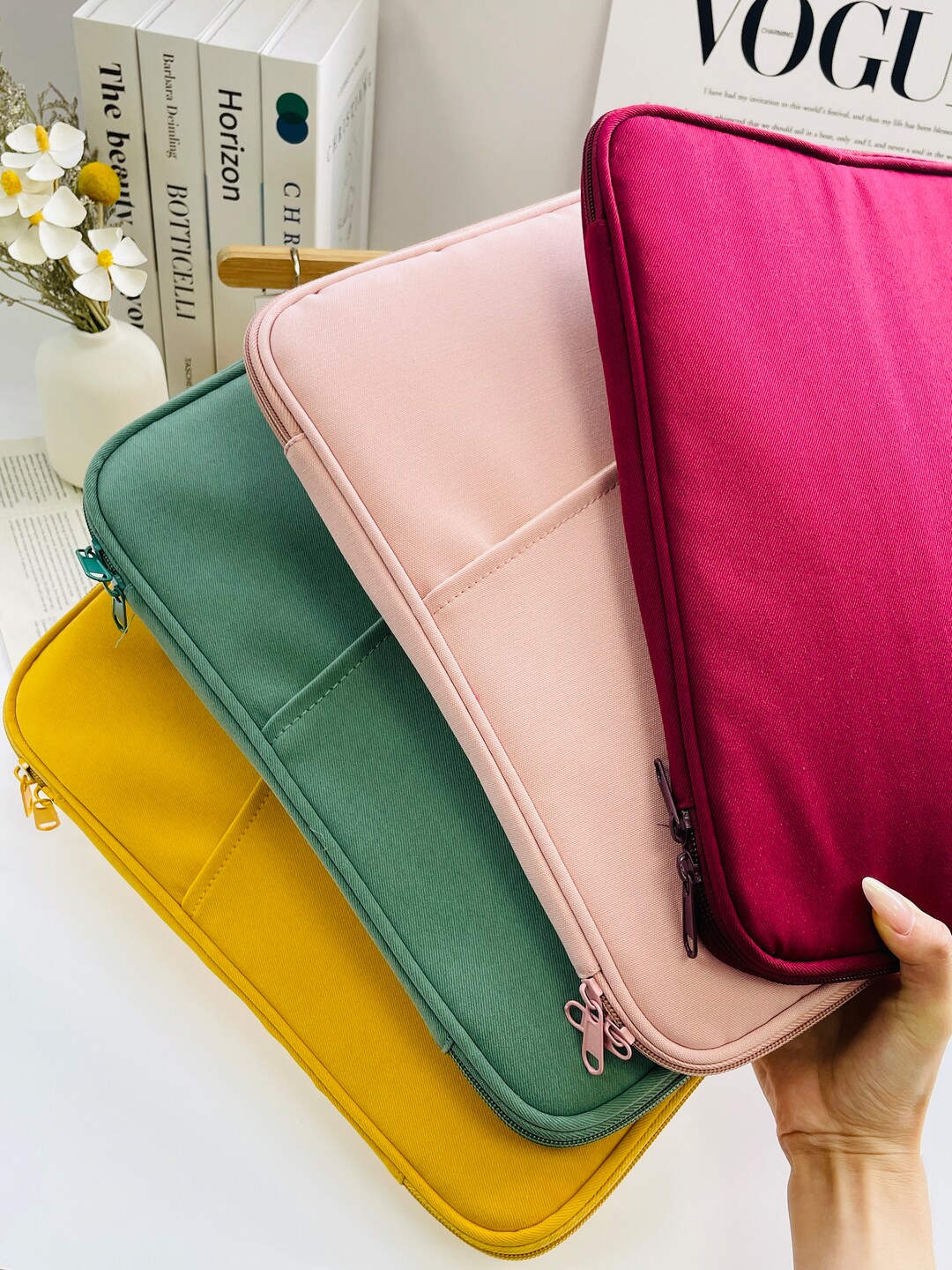 Solid Color Series Personalized Laptop Sleeve MacBook Air 13 Case iPad