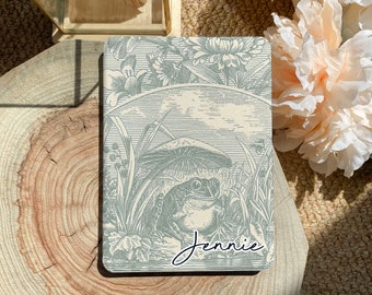 Vintage Frog Kindle Case: Paperwhite, Kobo Libra Color, Book Lover Gift