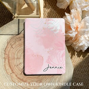 Kindle Paperwhite 2024/2021 Hülle mit klarer Rückseite, Auto Wake/Sleep Cover, Kindle Paperwhite 11, 6 &#39;&#39; Paperwhite 7 &#39;&#39; Hülle, Kobo Clara, Geschenk zum Schulanfang