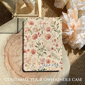 Kindle Paperwhite 12th Gen mit klarer Rückseite, Kobo Libra Color Soft Case mit Gurt, Auto Wake/Sleep Hülle für Kobo Libra Color, Geschenk für Bücherlieber