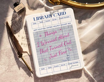 Library Card iPad Case: Auto Wake/Sleep PU Leather Cover