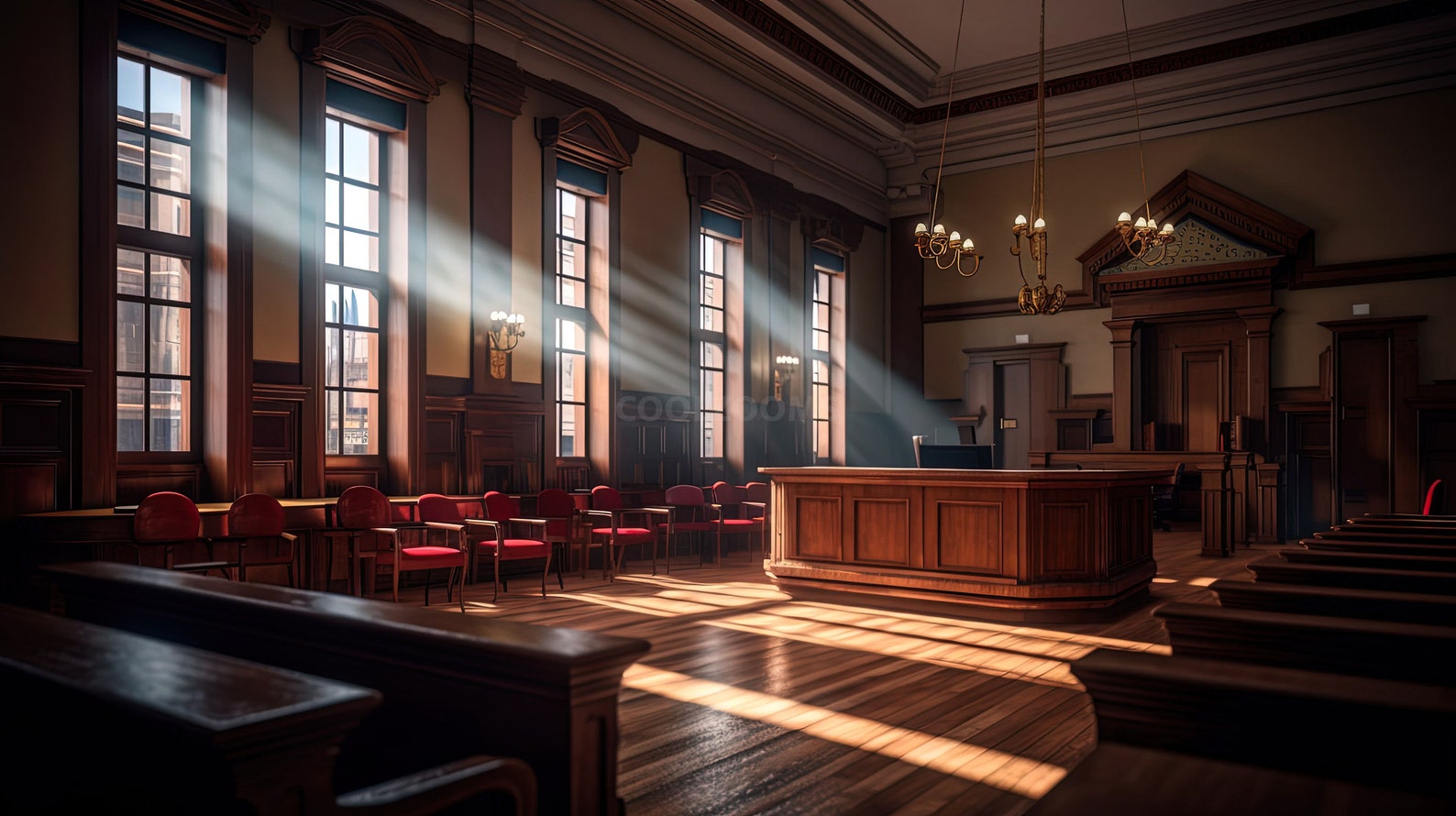 20 Pack of Courtroom Courthouse Zoom Backgrounds, Version 1! Unique ...
