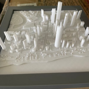 Surfers Paradise 3D Printed Mini City