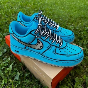 Comic book style AF1 customsss