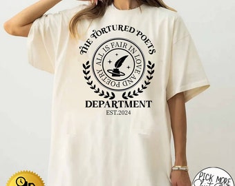 Comfort Colors® TTPD New Album Shirt, The Tortured Poets Department Shirt, TS New Album Shirt, Taylors Fan Shirt, Swiftie Gift Idea