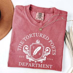 Comfort Colors® Swiftie Shirt, The Tortured Poets Department Shirt, TS New Album Shirt, Gift for Swiftie, TTPD Merch Shirt, Taylors Version