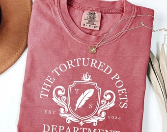 Comfort Colors® Swiftie Shirt, The Tortured Poets Abteilung Shirt, TS neues Album Shirt, Geschenk für Swiftie, TTPD Merch Shirt, Taylors Version