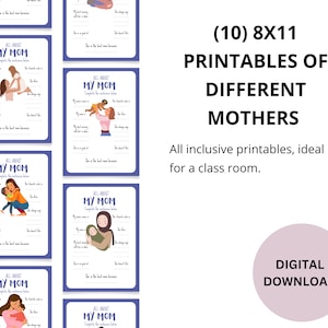 All about my mom worksheets