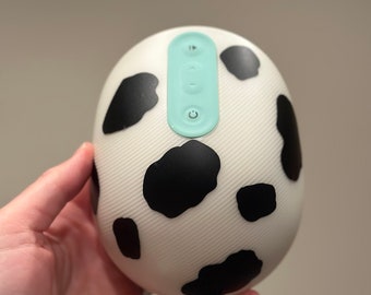 wearable breast pump cow stickers decal, Willow Elvie breast pump cow spots decal | cow stickers for breast pump | breastfeeding