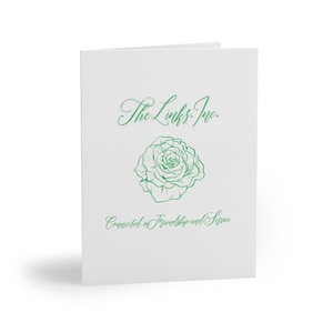 Links Inc., elegante juego de tarjetas de felicitación