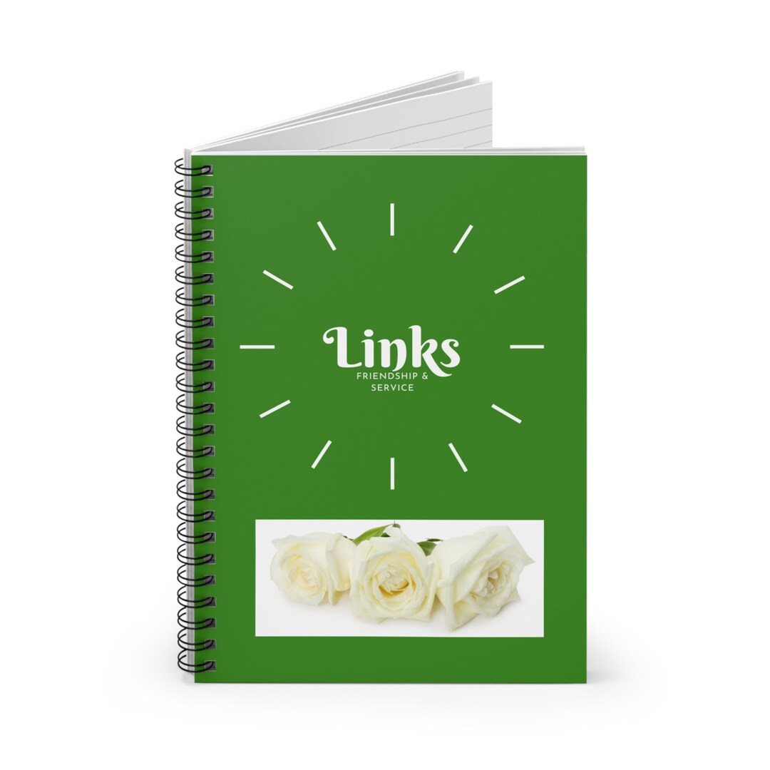 The Links, Inc Spiral Notebook: Ruled Line Notes - Etsy