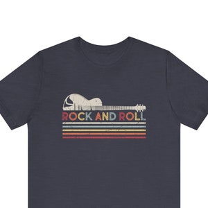 Retro Rock and Roll T-Shirt - Vintage Concert Band Tee for Music Lovers