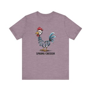 Spring Chicken Funny T-Shirt - Clever Pun Graphic Tee