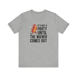 "Hot Dog T-Shirt - ""4th of Jul"" - Grill-Shirt."