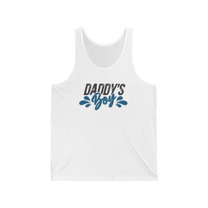 Cheeky &quot;Daddy&#39;s Boy&quot; LGBTQ Tank Top - Playful Pride Apparel