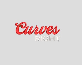 Archivo de bordado para gorra de golf Curves Right / Fuente réplica de Coors Light / Descarga digital