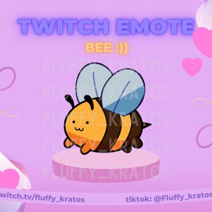 Twitch Emote: cute bee