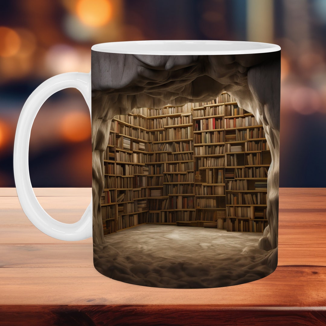 Funny 'Smells Like Reading All Day' Coffee Mug - Introvert & Book Lover Gift, Microwave & Dishwasher Safe, 11 Oz - View #10