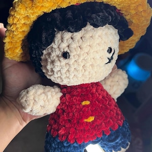 Luffy plushie
