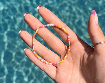 Pool Party Seed Bracelet