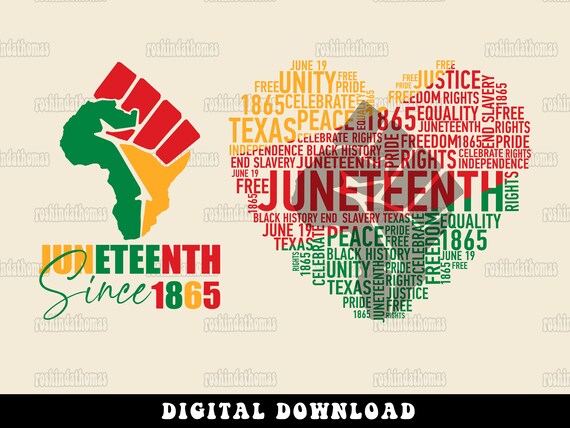 Juneteenth 1865 Since 1865 Svg Png, Juneteenth Freedom Day Png, Black Lives Matter, Black History, African American, Emancipation, Equality