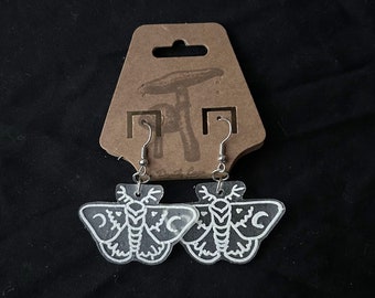 Hippie Moth Earrings