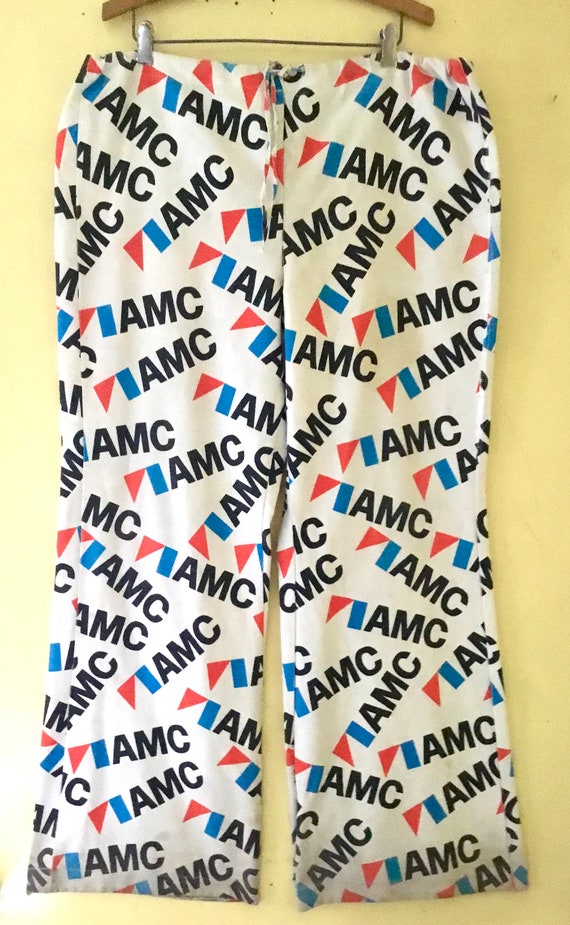 Rare 1970s Mens/Unisex AMC Car Co. White Elephant 