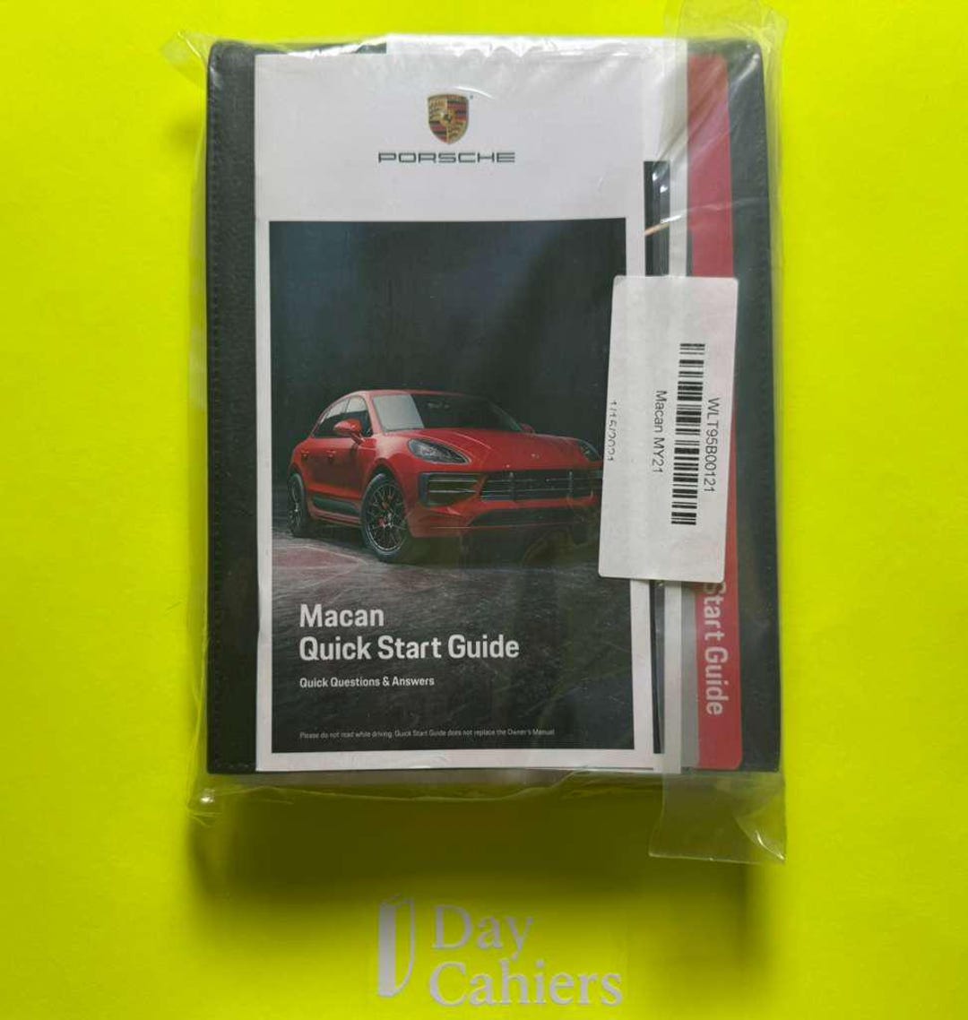 2021 Porsche Macan Owners Manual Set With Case OEM NEW Fits Macan S 2021-porsche-macan-owners-manual-set-with-case-oem-new-fits-macan-s