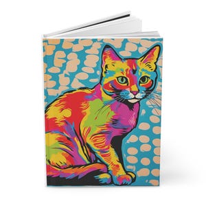 Carnet cartonné chat Van Meow