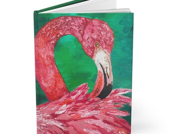 Flamingo Hardcover Journal Matte