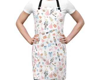 Iconic Pastel Nutcracker Apron