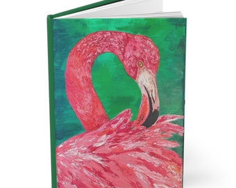 Flamingo Hardcover Journal Matte