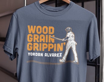 wood grain grippin astros shirt