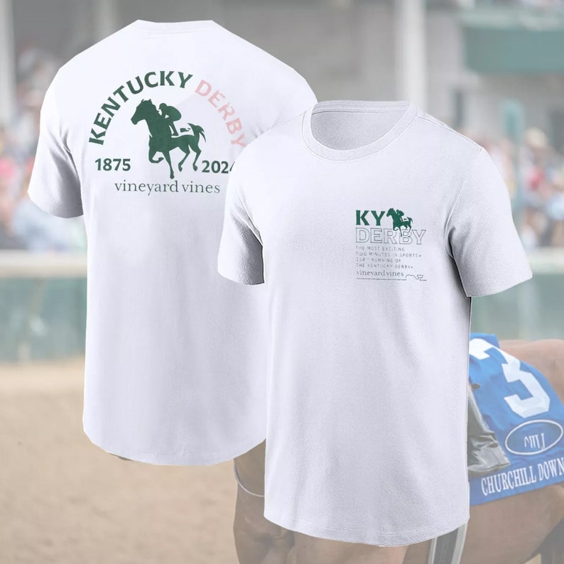 2024 Kentucky Derby Tee, Derby Kentucky Horse Racing 150 Anniversary